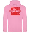 Мужская толстовка (худи) WORLD OF TANKS Розовый фото