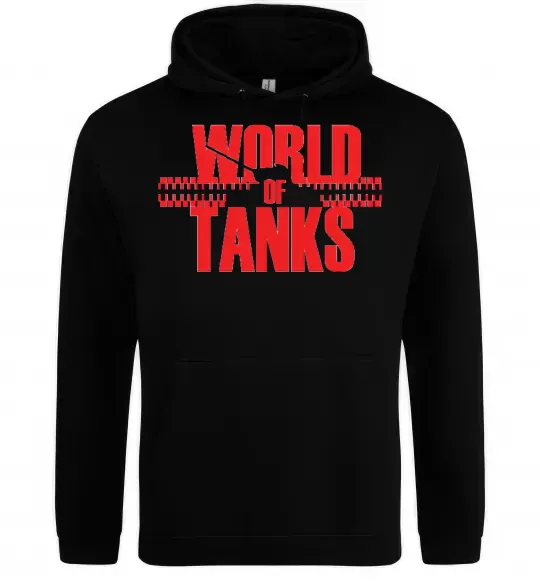 Чоловіча толстовка (худі) WORLD OF TANKS Чорний фото