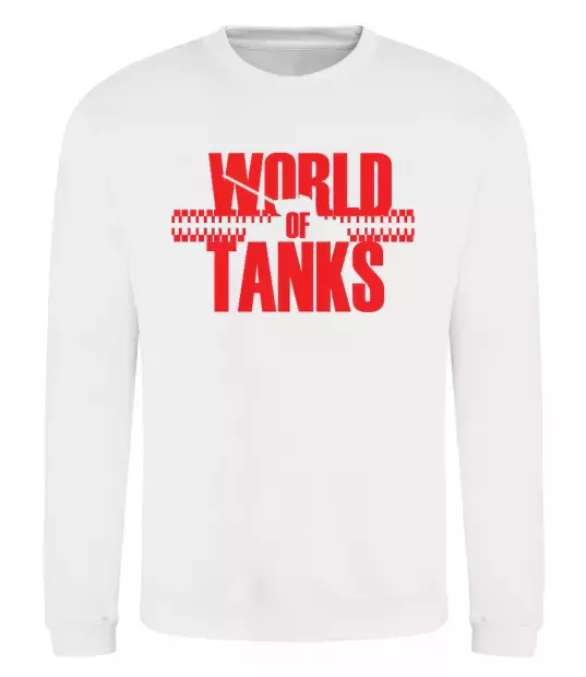Світшот WORLD OF TANKS Білий фото