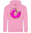 Женская толстовка (худи) +DONUT Розовый фото