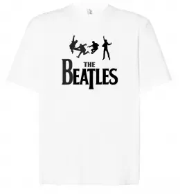 Футболка Оверсайз Гурт The Beatles Белый фото