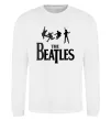 Свитшот The Beatles bold Белый фото
