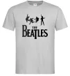 Чоловіча футболка THE BEATLES BOLD Сірий фото