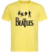 Чоловіча футболка THE BEATLES BOLD Лимонний фото