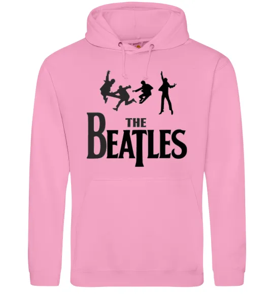 Жіноча толстовка (худі) The Beatles bold Рожевий фото
