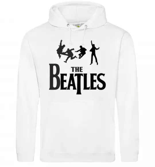 Жіноча толстовка (худі) THE BEATLES BOLD Білий фото