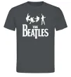 Чоловіча футболка THE BEATLES BOLD Графіт фото