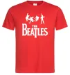 Чоловіча футболка THE BEATLES BOLD Червоний фото