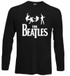 Лонгслив THE BEATLES BOLD Черный фото