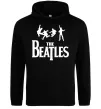 Жіноча толстовка (худі) THE BEATLES BOLD Чорний фото