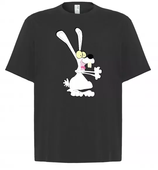 Футболка Оверсайз ЗАЯЦ+ Черный фото