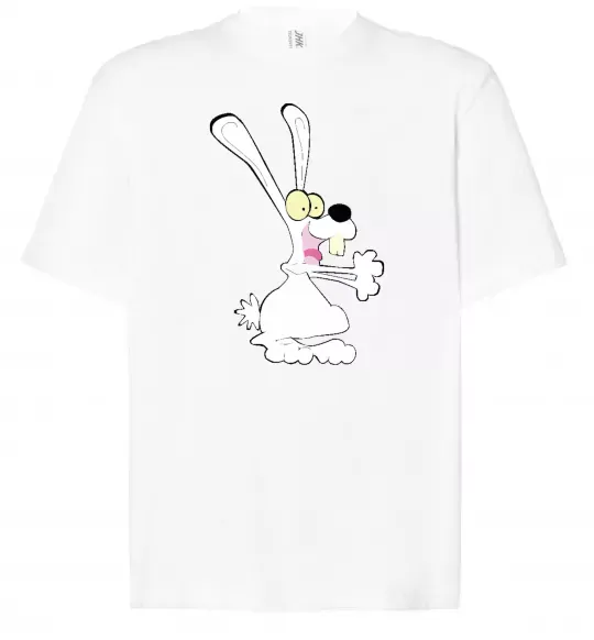 Футболка Оверсайз ЗАЯЦ+ Белый фото