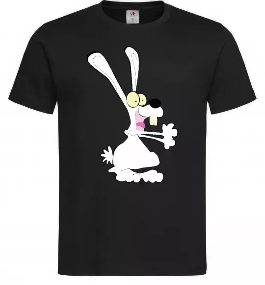 Мужская футболка ЗАЯЦ+ Черный фото