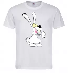 Мужская футболка ЗАЯЦ+ Белый фото