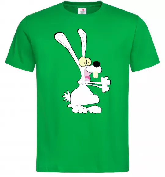 Мужская футболка ЗАЯЦ+ Зеленый фото