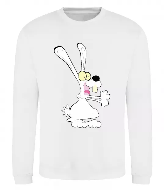 Свитшот ЗАЯЦ+ Белый фото