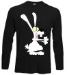 Лонгслив ЗАЯЦ+ Черный фото