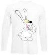 Лонгслив ЗАЯЦ+ Белый фото