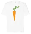 Футболка Оверсайз +МОРКОВКА Белый фото