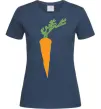 Женская футболка +МОРКОВКА Темно-синий Женская футболка +МОРКОВКА Темно-синий фото