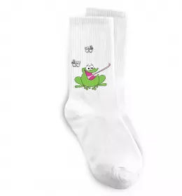 Носки ЛЯГУШКА+ Белый фото