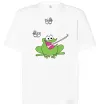 Футболка Оверсайз ЛЯГУШКА+ Белый фото