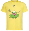 Мужская футболка ЛЯГУШКА+ Лимонный фото