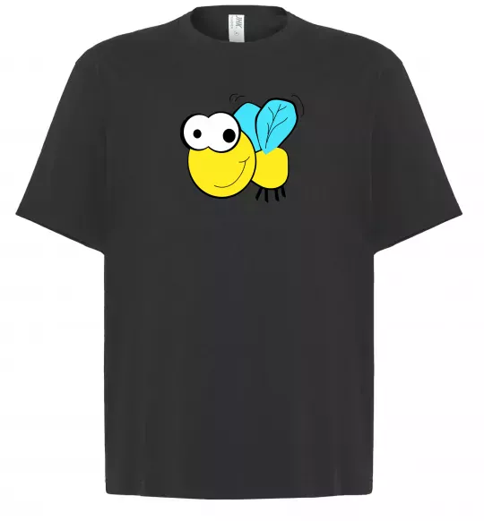 Футболка Оверсайз +ПЧЕЛКА Черный фото