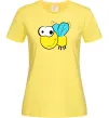 Женская футболка +ПЧЕЛКА Лимонный фото