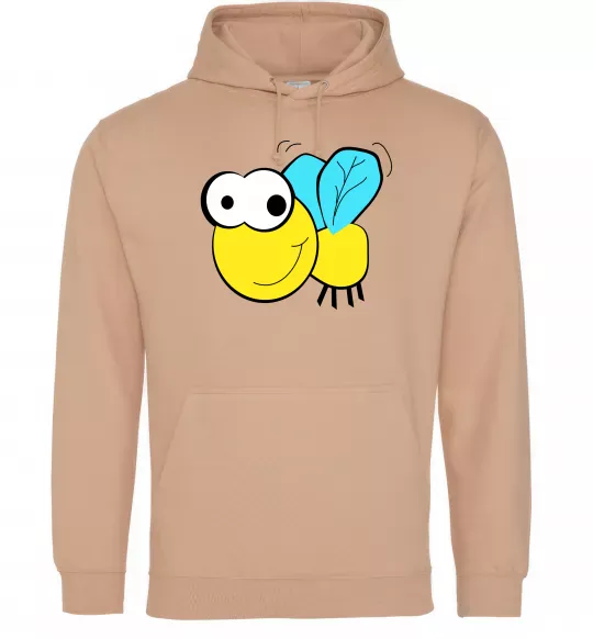 Жіноча толстовка (худі) +ПЧЕЛКА Пісочний фото