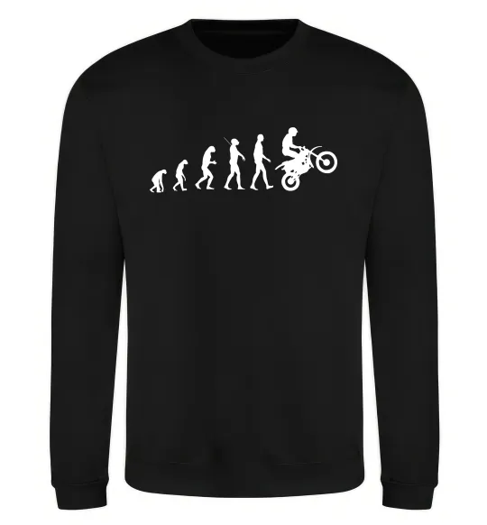 Свитшот Motocross evolution Черный фото