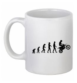 Чашка керамическая Motocross evolution