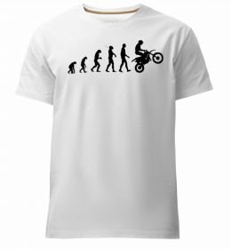 Мужская премиум футболка MOTOCROSS EVOLUTION