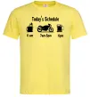Чоловіча футболка ДЕНЬ МОТОЦИКЛИСТА Лимонний фото
