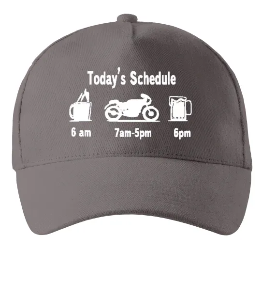 Кепка ДЕНЬ МОТОЦИКЛИСТА Сірий фото