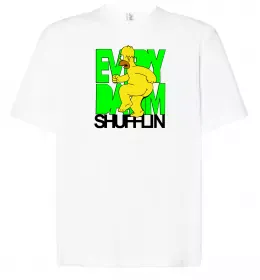 Футболка Оверсайз Сімпсон українець Белый фото Футболка Оверсайз Сімпсон українець Белый фото