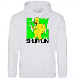 Женская толстовка (худи) Homer Simpson Woo Hoo Черный фото