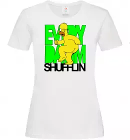 Женская футболка Beer makes you strong Белый фото