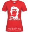 Женская футболка VIVA LA EVOLUCION Красный фото