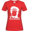 Женская футболка VIVA LA EVOLUCION Красный Женская футболка VIVA LA EVOLUCION Красный фото