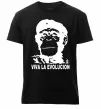 Мужская премиум футболка VIVA LA EVOLUCION Черный фото