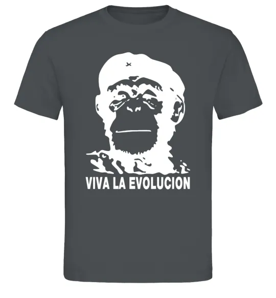 Чоловіча футболка VIVA LA EVOLUCION Графіт фото