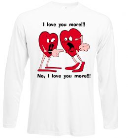 Лонгслив I LOVE YOU MORE!... Лонгслив I LOVE YOU MORE!...