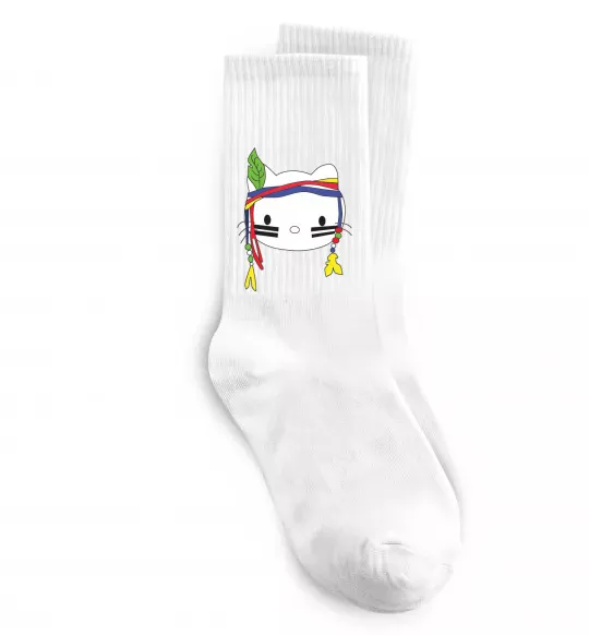Носки HELLO KITTY INDIAN Белый фото