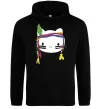 Чоловіча толстовка (худі) HELLO KITTY INDIAN Чорний фото