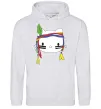 Чоловіча толстовка (худі) HELLO KITTY INDIAN Сірий меланж фото