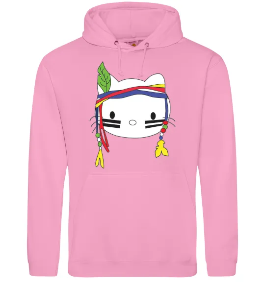 Женская толстовка (худи) HELLO KITTY INDIAN Розовый фото