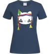 Женская футболка HELLO KITTY INDIAN Темно-синий фото