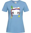 Женская футболка HELLO KITTY INDIAN Голубой фото