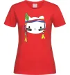 Женская футболка HELLO KITTY INDIAN Красный фото